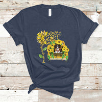 Cute Dog You Are My Sunshine Sunflower Dog Lover Pet Day T-Shirt - Wonder Print Shop