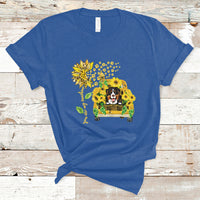 Cute Dog You Are My Sunshine Sunflower Dog Lover Pet Day T-Shirt - Wonder Print Shop