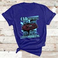 Car Inspector I Solve Problems T Shirt - Wonder Print Shop