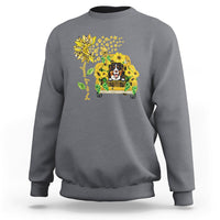 Cute Dog You Are My Sunshine Sunflower Dog Lover Pet Day Sweatshirt - Wonder Print Shop