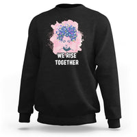 Happy International Womens Day 8 March 2023 We Rise Together Sweatshirt - Wonder Print Shop