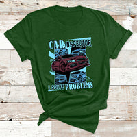 Car Inspector I Solve Problems T Shirt - Wonder Print Shop