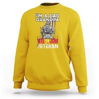 I'm A Dad A Grandpa And A Vietnam Veteran Patriotic Father Sweatshirt - Wonder Print Shop