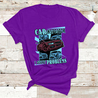 Car Inspector I Solve Problems T Shirt - Wonder Print Shop