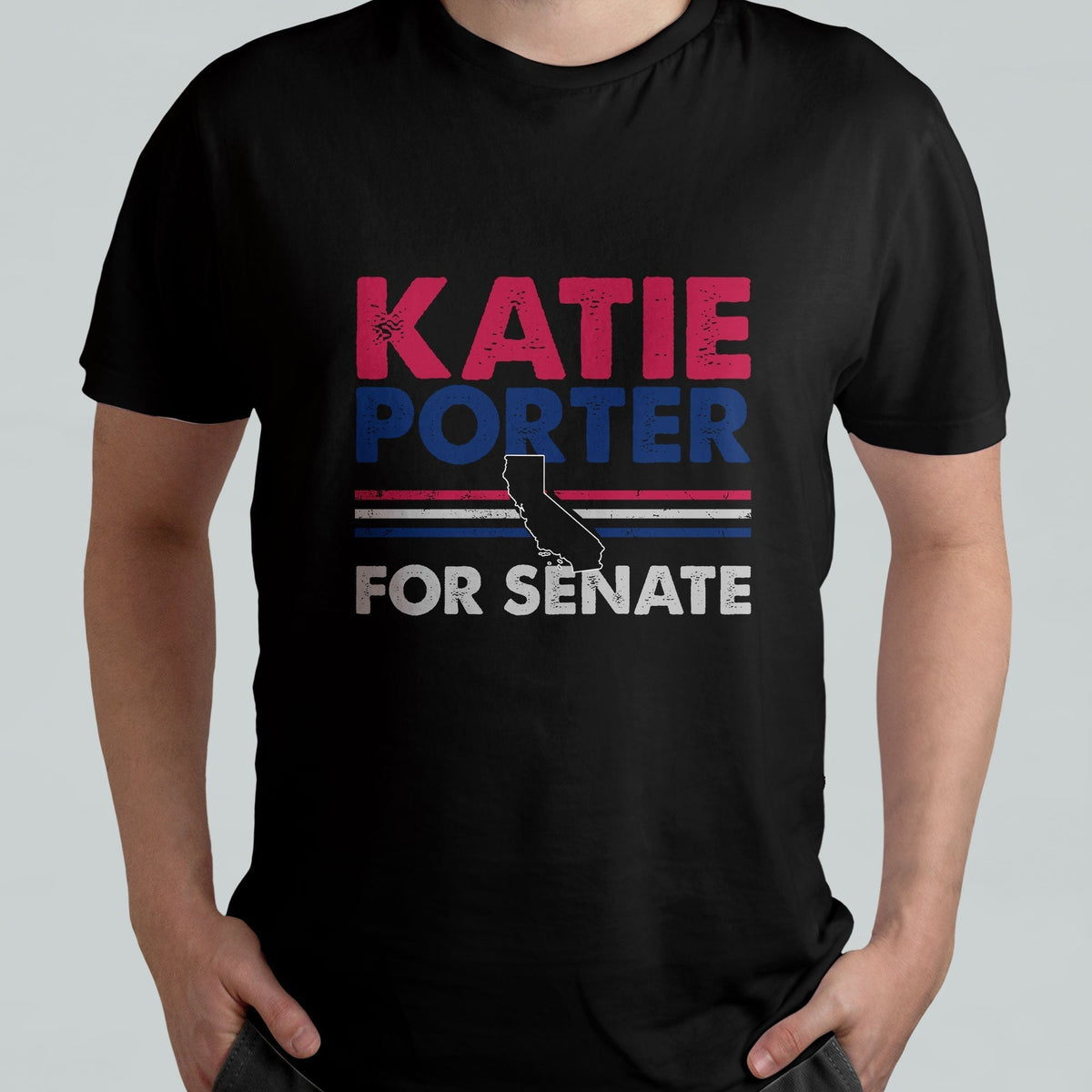 Katie Porter 2024 Whiteboard For Senate California Democrat T Shirt - Wonder Print Shop