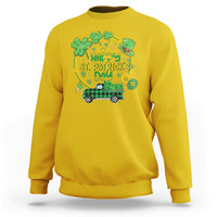 Happy St.Patrick's Day Patty's Day Shamrocks Lucky Charm Sweatshirt - Wonder Print Shop