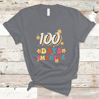 Retro 100 Days Of School Y'all 100 Days Smarter Students T Shirt - Wonder Print Shop