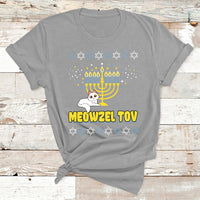 Meowzel Tov Black Cat Funny Hanukkah Chanukah Men Women Kids T Shirt - Wonder Print Shop