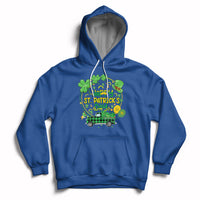 Happy St.Patrick's Day Patty's Day Shamrocks Lucky Charm Hoodie - Wonder Print Shop
