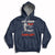 Hit Hard Run Fast Turn Left Baseball Softball Fan Player Hoodie - Wonder Print Shop