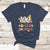 Retro 100 Days Of School Y'all 100 Days Smarter Students T Shirt - Wonder Print Shop