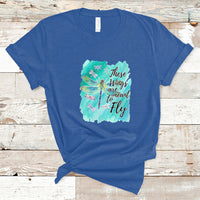 These Wings Are Meant To Fly Dragonflies Soar Embrace Change T-Shirt - Wonder Print Shop
