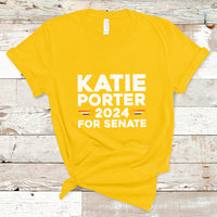 Katie Porter 2024 For US Senate California Democrat Senator T-Shirt - Wonder Print Shop