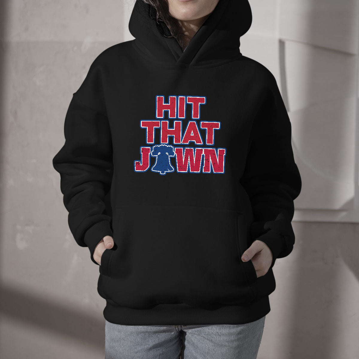 Hit That Jawn Philly Thing Philadelphia Philly Liberty Bell Hoodie - Wonder Print Shop