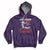 Hit Hard Run Fast Turn Left Baseball Softball Fan Player Hoodie - Wonder Print Shop