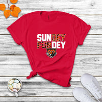 Sundey Fundey Fear Da Tiger Rule The Jungle King Of Da North T Shirt - Wonder Print Shop