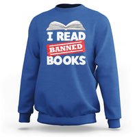 I Read Banned Books Readers Reading I'm With The Banned Sweatshirt - Wonder Print Shop