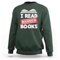 I Read Banned Books Readers Reading I'm With The Banned Sweatshirt - Wonder Print Shop
