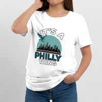 We Are From Philly And We Fight No One Like Us We Don't Care T Shirt - Wonder Print Shop