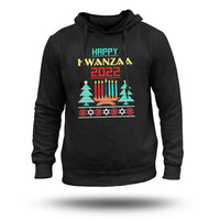 Happy Kwanzaa Drum Kinara Seven Candles Africa Celebration, Kwanzaa Holiday Hoodie - Wonder Print Shop