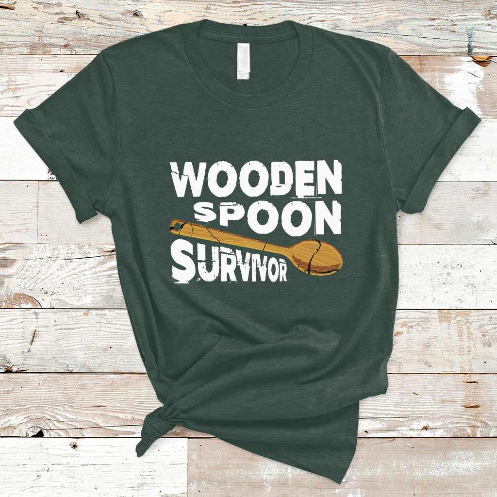 Wooden Spoon Survivor Italian Filipino Pride T Shirt - Wonder Print Shop