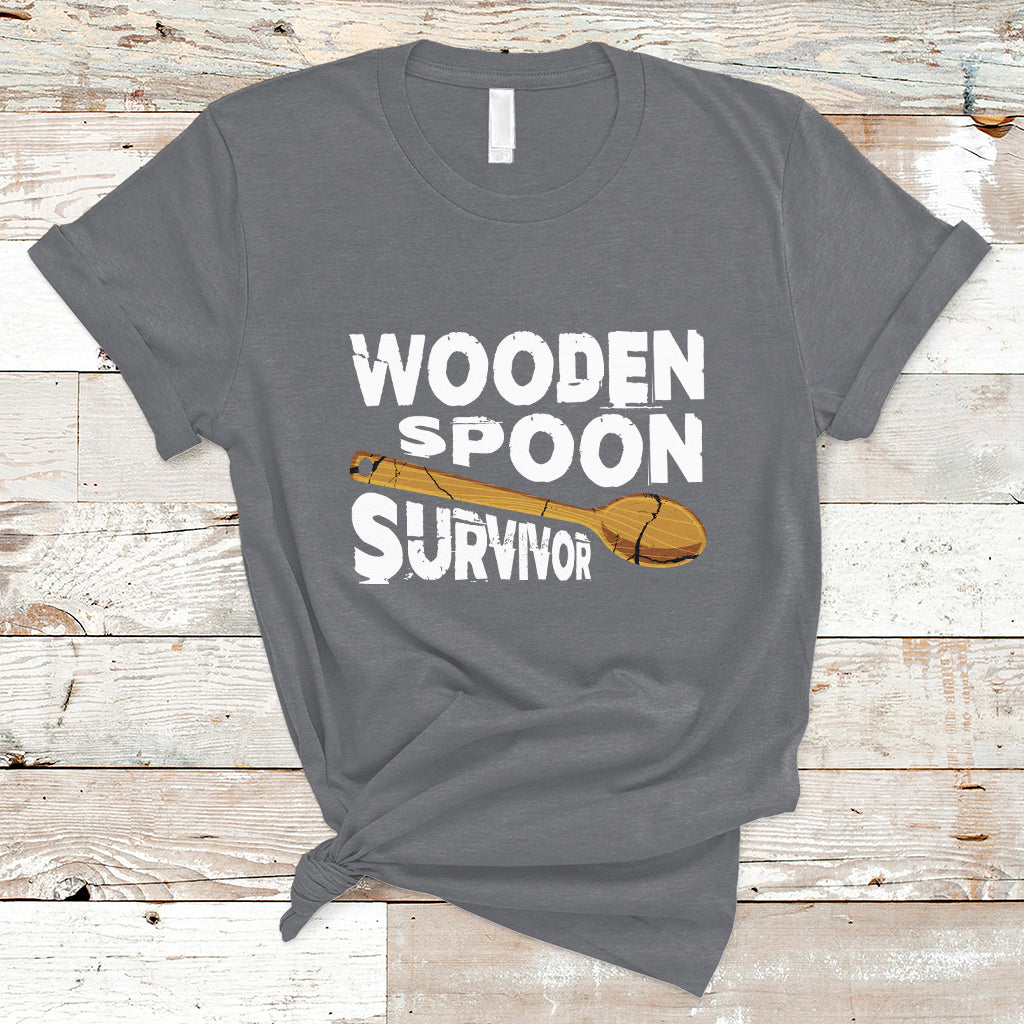 Wooden Spoon Survivor Italian Filipino Pride T Shirt - Wonder Print Shop