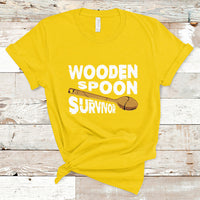 Wooden Spoon Survivor Italian Filipino Pride T Shirt - Wonder Print Shop