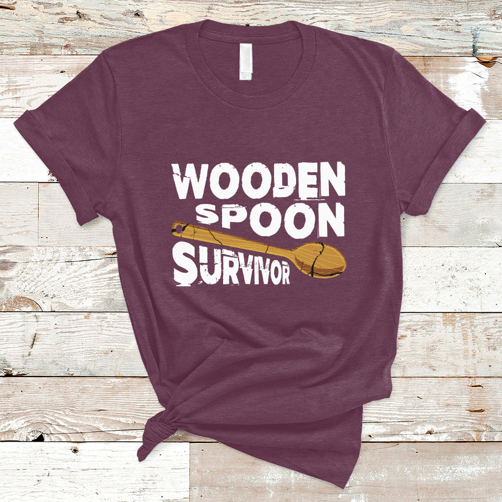 Wooden Spoon Survivor Italian Filipino Pride T Shirt - Wonder Print Shop