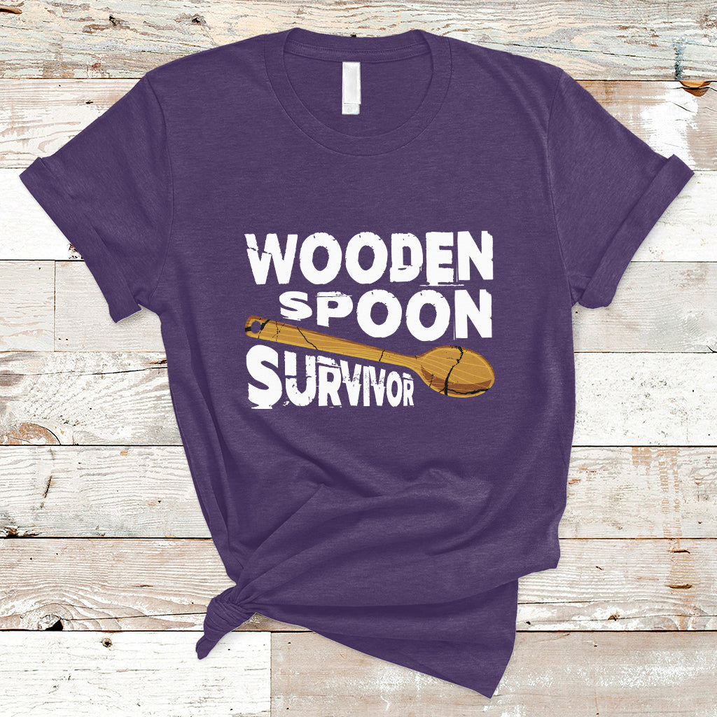 Wooden Spoon Survivor Italian Filipino Pride T Shirt - Wonder Print Shop