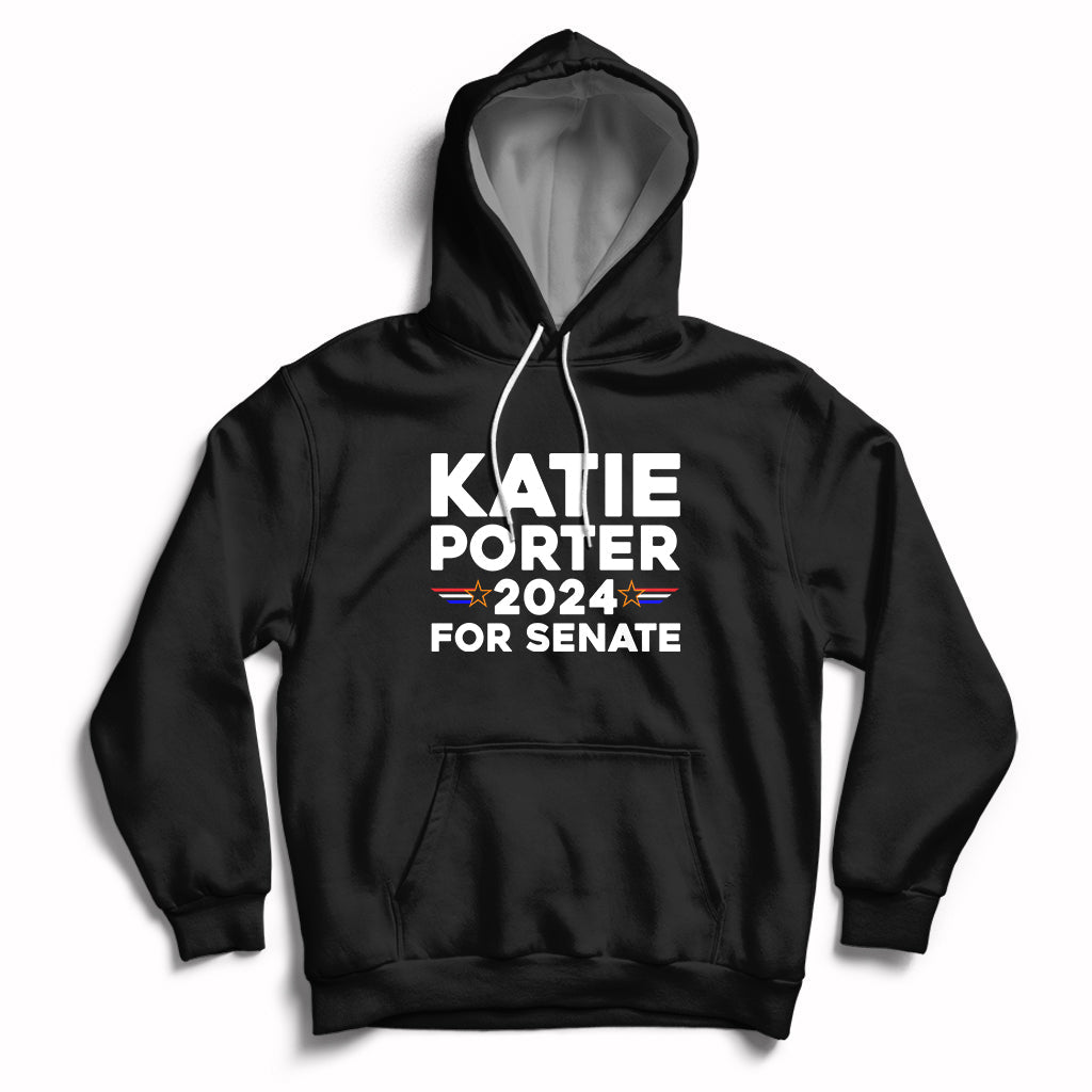 Katie Porter 2024 For US Senate California Democrat Senator Hoodie - Wonder Print Shop