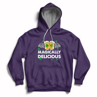 Magically Delicious St Patricks Day Skeleton Charms Shmarock Hoodie - Wonder Print Shop