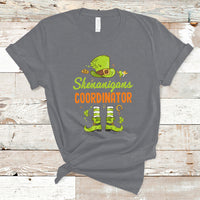 Shenanigans Coordinator St Patrick's Day Gnomes Green Proud T-Shirt - Wonder Print Shop