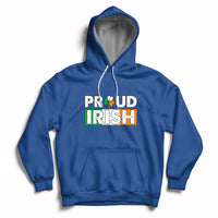 Proud Irish St. Patrick's Day Shamrock Lucky Charm Hoodie - Wonder Print Shop