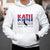 Katie Porter 2024 Whiteboard For Senate California Democrat Hoodie - Wonder Print Shop