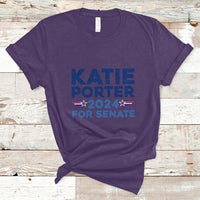 Katie Porter 2024 For US Senate California Democrat Senator T-Shirt - Wonder Print Shop