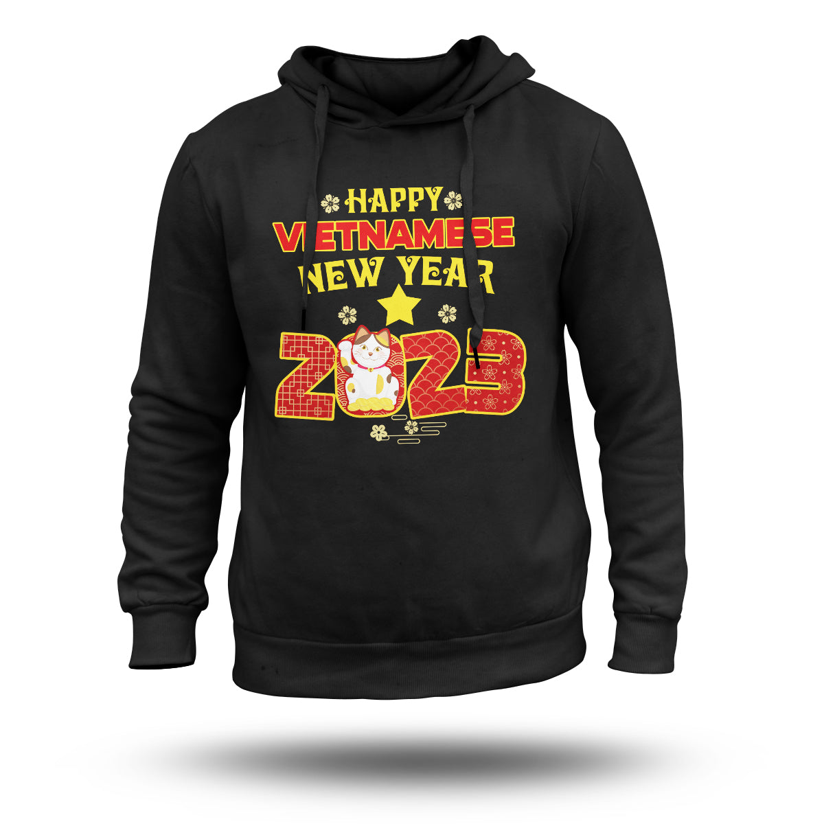Happy New Year 2023 t-shirt Vietnamese Lunar New Year, Vietnamese Lunar New Year Hoodie - Wonder Print Shop
