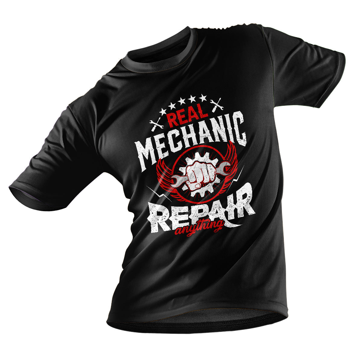 Real Mechanic - Repair Anything, Mechanic T Shirt - Wonder Print Shop
