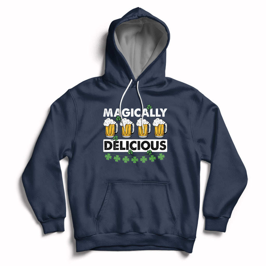Magically Delicious St Patrick's Day Charm Beers Drinking Hoodie - Wonder Print Shop