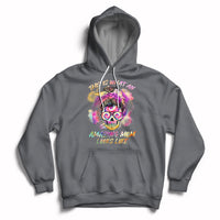 Womens This Is What An Amazing Mom Looks Like Messy Bun Funny Mother's Day Gift Hoodie - Wonder Print Shop