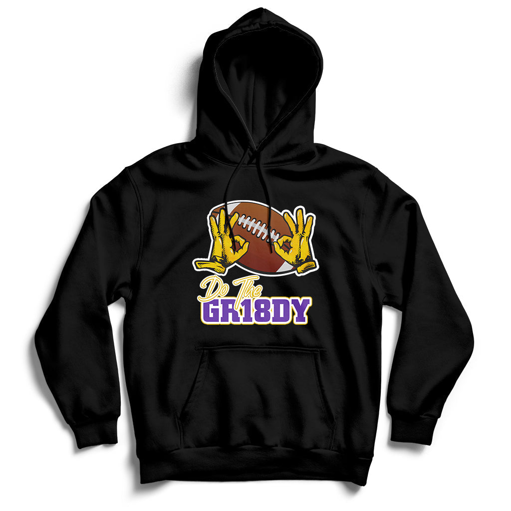 Do The Griddy Griddy Dance Rugby Hand Sign Hoodie - Wonder Print Shop