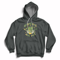 Shamrock 'N Roll St. Patrick's Day Irish Music Guitar Skull Hoodie - Wonder Print Shop