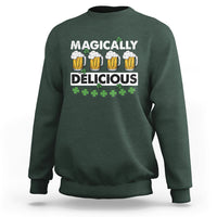 Magically Delicious St Patrick's Day Charm Beers Drinking Sweatshirt - Wonder Print Shop