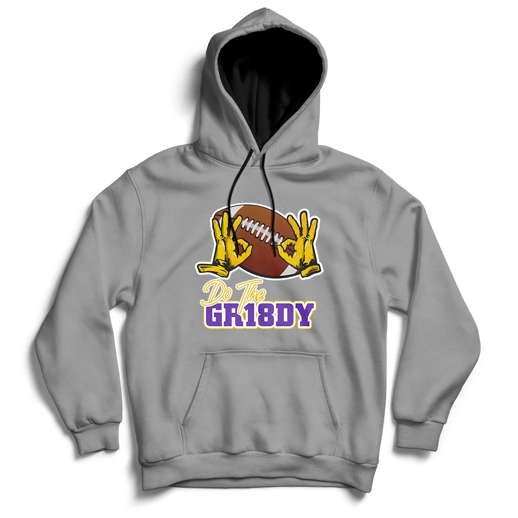Do The Griddy Griddy Dance Rugby Hand Sign Hoodie - Wonder Print Shop