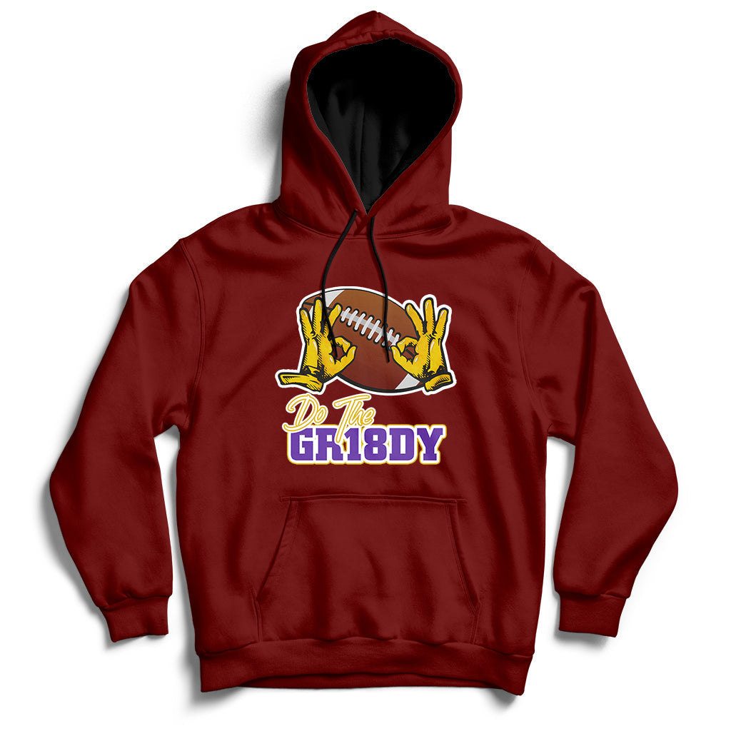 Do The Griddy Griddy Dance Rugby Hand Sign Hoodie - Wonder Print Shop