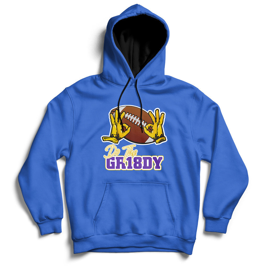 Do The Griddy Griddy Dance Rugby Hand Sign Hoodie - Wonder Print Shop