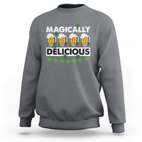 Magically Delicious St Patrick's Day Charm Beers Drinking Sweatshirt - Wonder Print Shop
