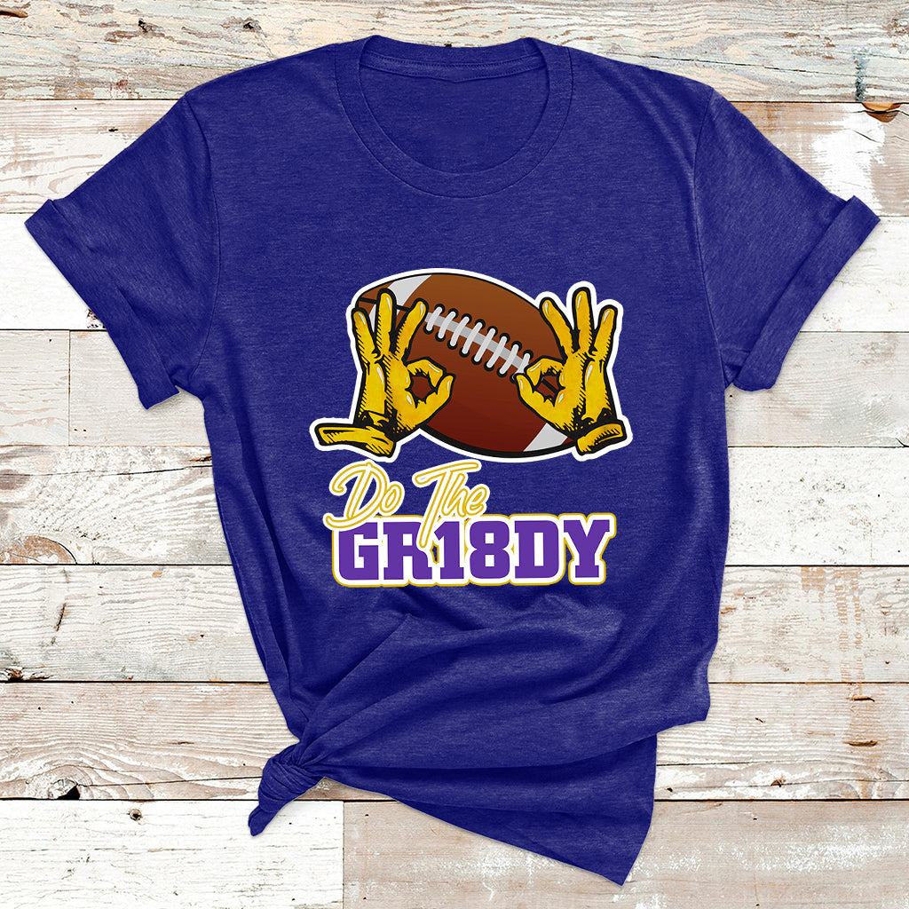 Do The Griddy Griddy Dance Rugby Hand Sign T Shirt - Wonder Print Shop