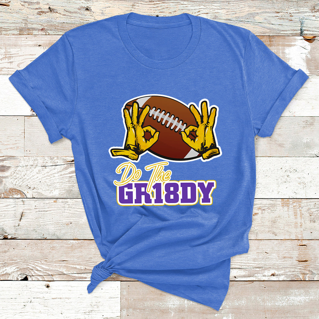 Do The Griddy Griddy Dance Rugby Hand Sign T Shirt - Wonder Print Shop