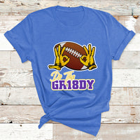 Do The Griddy Griddy Dance Rugby Hand Sign T Shirt - Wonder Print Shop