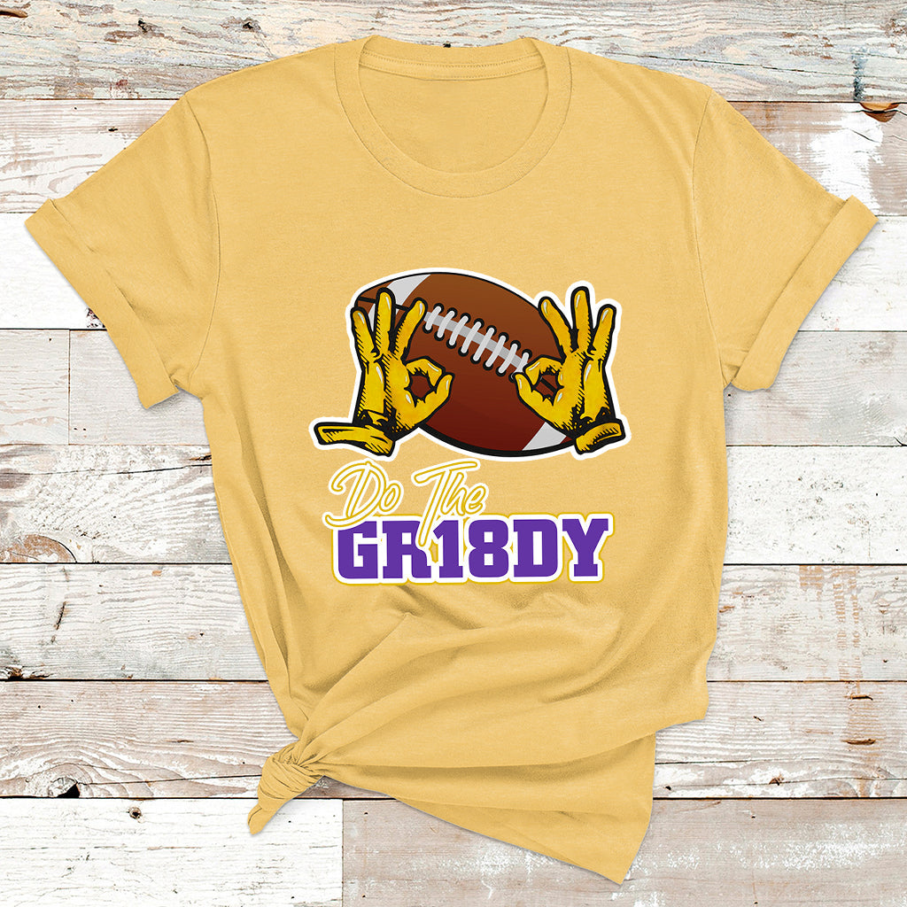 Do The Griddy Griddy Dance Rugby Hand Sign T Shirt - Wonder Print Shop